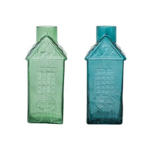 Pressed Glass House Shaped Vase, [product_price]- Greenhouse Home