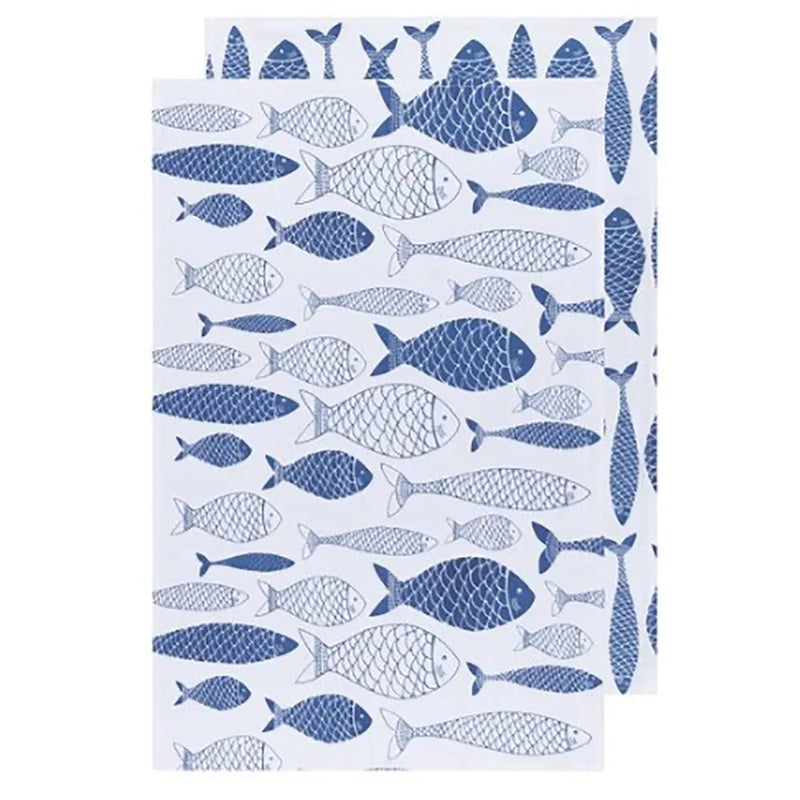 Printed Floursack Dishtowels - Set of 2 - Greenhouse Home