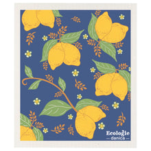 Provencal Lemons Swedish Dishcloth, [product_price]- Greenhouse Home