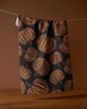 Pumpkin Noir Tea Towel Geometry
