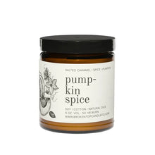 Pumpkin Spice - 9 oz Soy Candle - Fall Broken Top Brands
