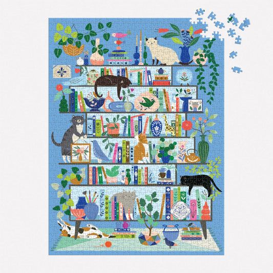 Purrfect Nook 1000 Piece Puzzle Chronicle Books