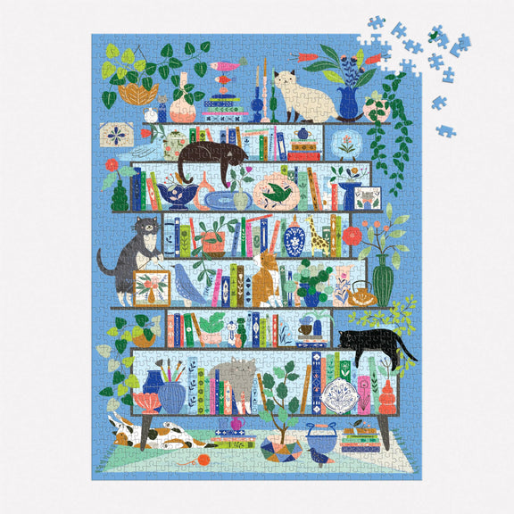 Purrfect Nook 1000 Piece Puzzle Chronicle Books