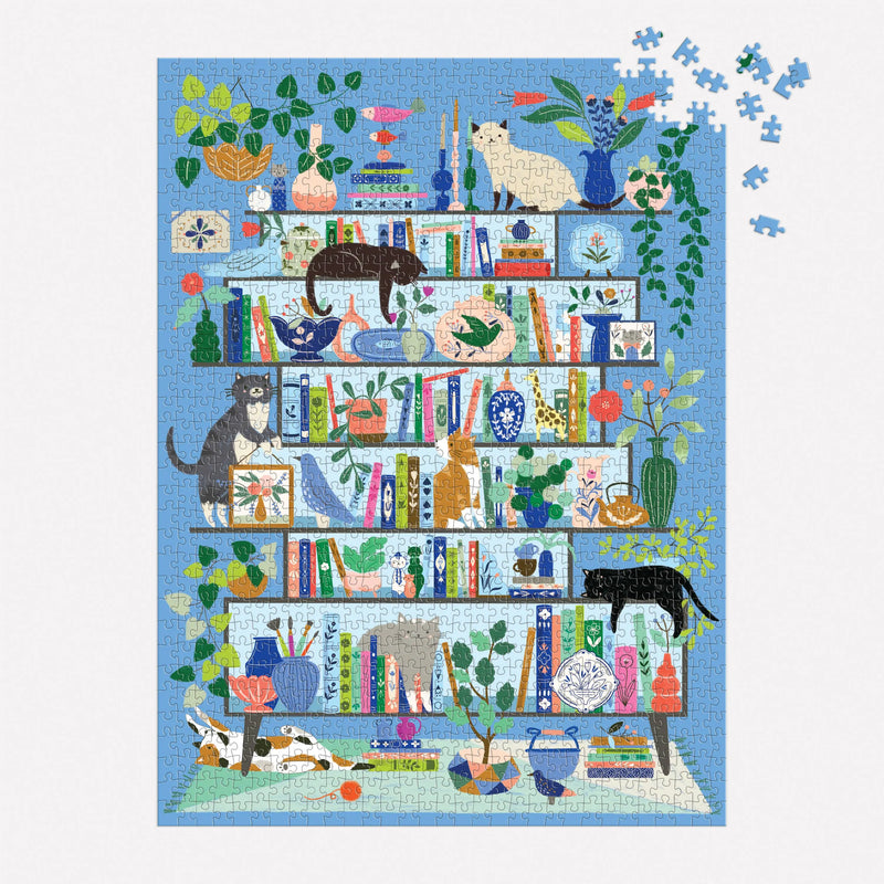 Purrfect Nook 1000 Piece Puzzle Chronicle Books