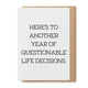 Questionable - Greeting Card Paisley & Parsley