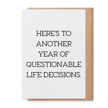 Questionable - Greeting Card Paisley & Parsley