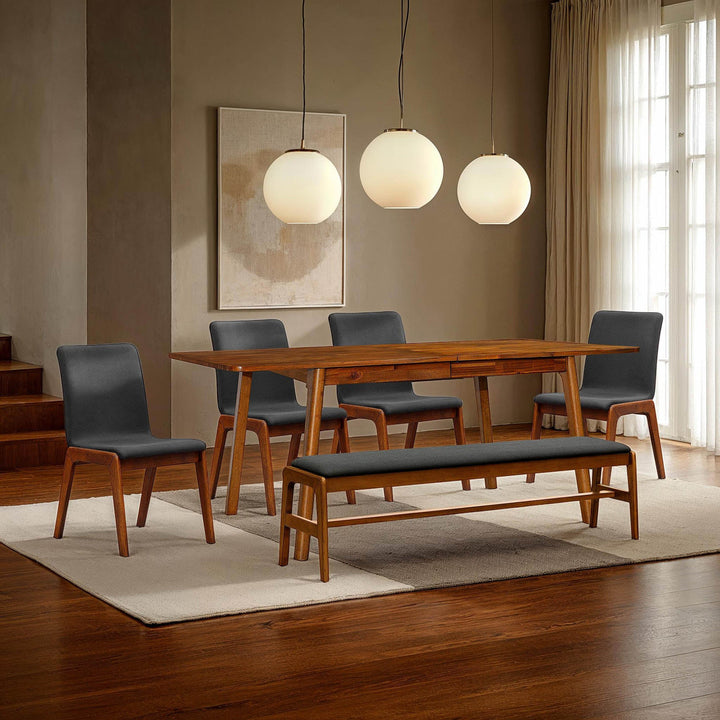 Remix Upholstered Dining Bench