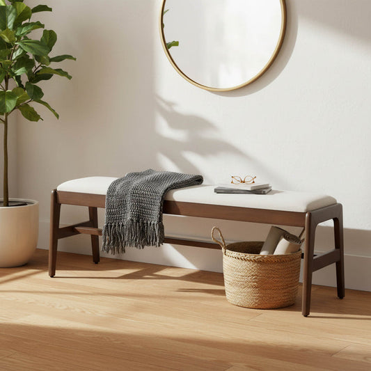 Remix Upholstered Dining Bench