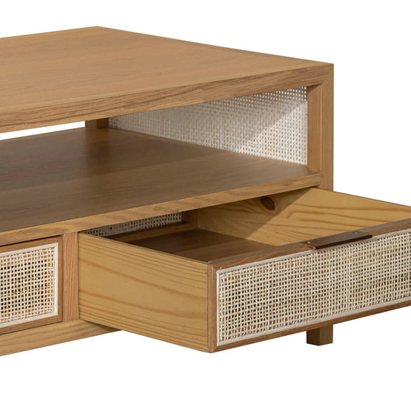 Rattan Coffee Table, [product_price]- Greenhouse Home