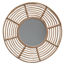 Rattan Wall Mirror - Greenhouse Home