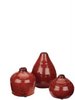 Red Mini Vase - Greenhouse Home