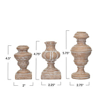 Resin Urn Shaped Taper Holders Greenhouse Home