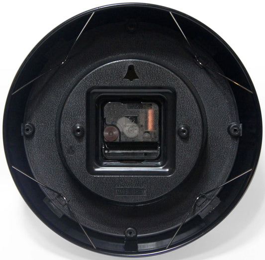 Retro Round Black Indoor Wall Clock 9.5 Inch, [product_price]- Greenhouse Home