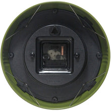 Retro Round Olive Green Indoor Metal Wall Clock 9.5 Inch: Olive Green / 9.5 Inch Infinity Instruments