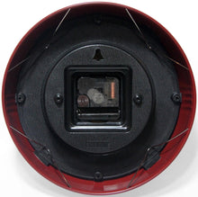 Retro Round Red Indoor Wall Clock 9.5 Inch, [product_price]- Greenhouse Home