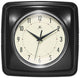 Retro Square Black Indoor Wall Clock 9.25 Inch, [product_price]- Greenhouse Home