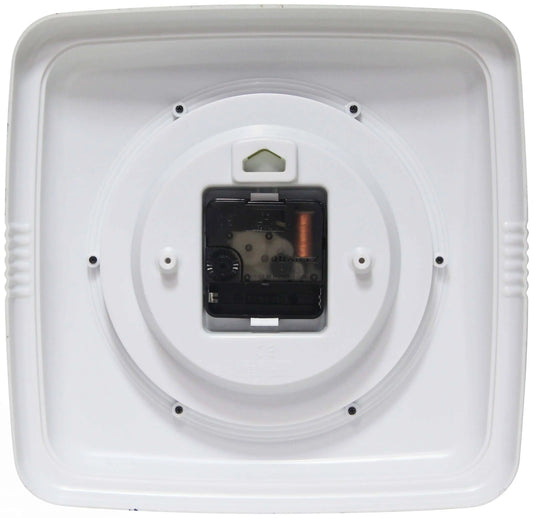Retro Square Green Indoor Wall Clock 9.25 Inch, [product_price]- Greenhouse Home