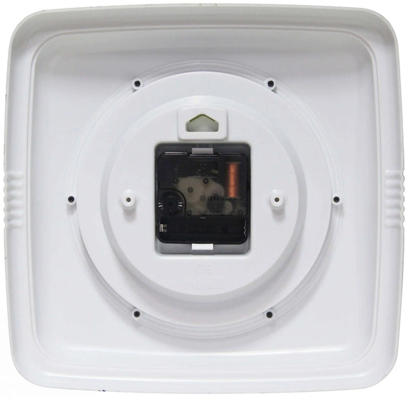 Retro Square Green Indoor Wall Clock 9.25 Inch, [product_price]- Greenhouse Home