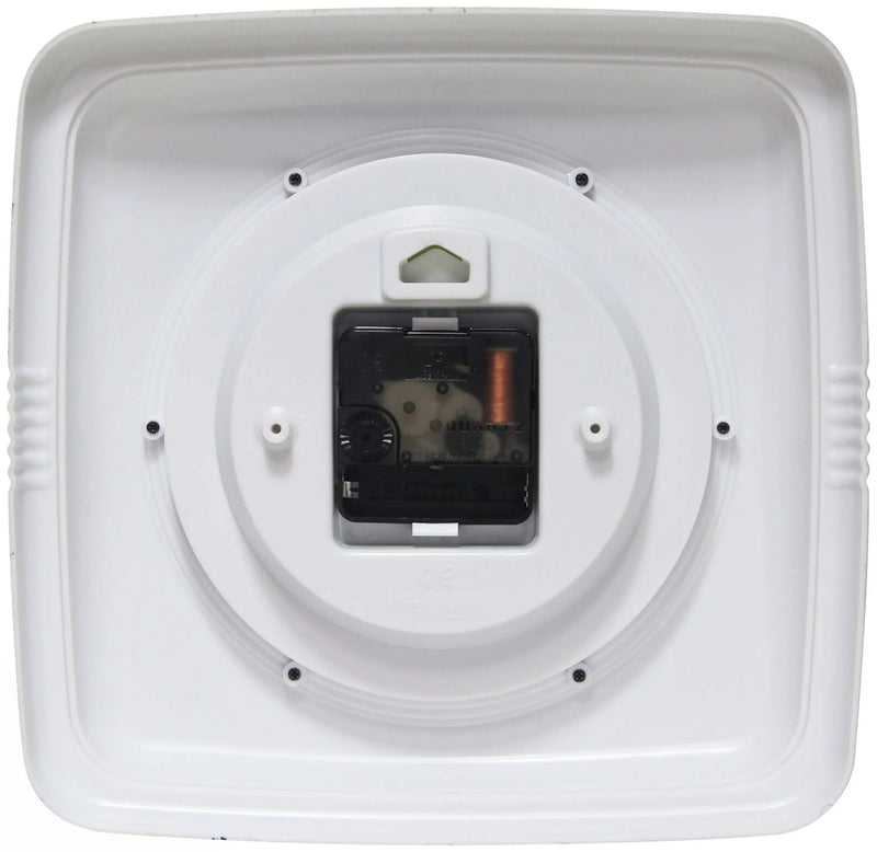 Retro Square Green Indoor Wall Clock 9.25 Inch, [product_price]- Greenhouse Home