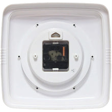 Retro Square Terracotta Indoor Wall Clock 9.25 Inch: Terracotta / 9.25 Inch Infinity Instruments