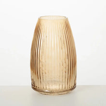 Ribbed Glass Vase Sullivans