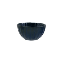 Ribbed Stoneware Bowl with Reactive Glaze Greenhouse Home