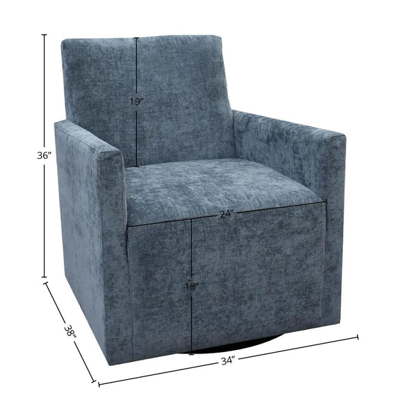 Riley Swivel Club Chair LH Imports