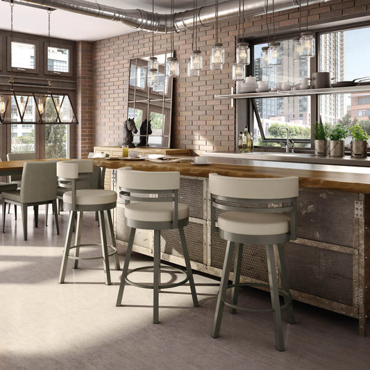 Ronny Swivel Stool - Greenhouse Home