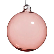 Rose Gold Blown Glass Ornament Raz Imports