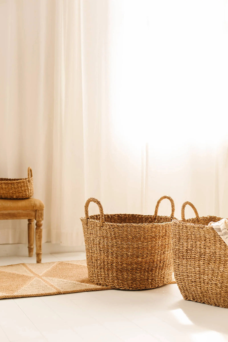 Round Laundry Basket, harvest Will & Atlas