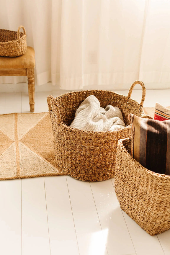 Round Laundry Basket, harvest Will & Atlas