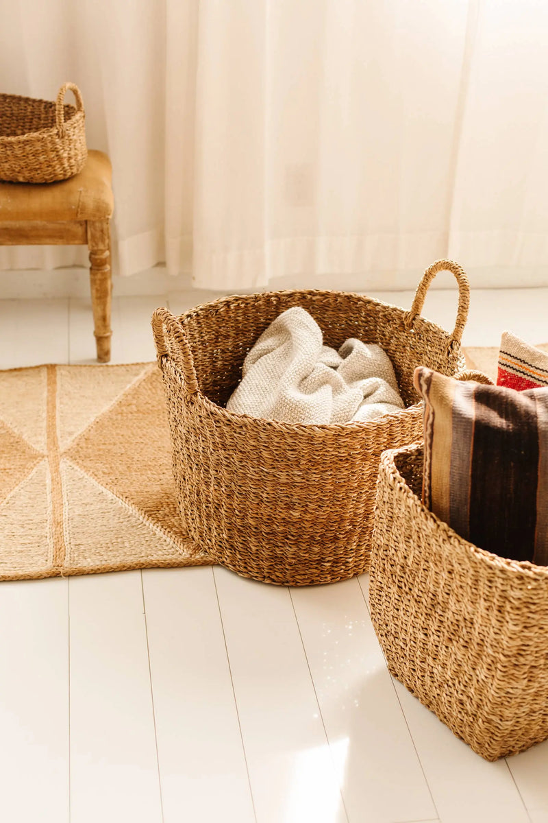 Round Laundry Basket, harvest Will & Atlas