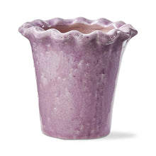 Ruffle Rim Planter TAG