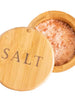 'Salt' Engraved Salt Cellar Storage Totally Bamboo