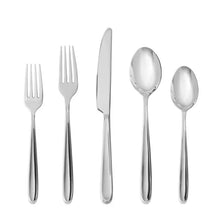 Scoop Stainless Steel Flatware, Set of 5 Fortessa