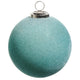 Seafoam Green Flocked Ornament Raz Imports
