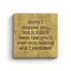 Slapped You - Marble Coaster Paisley & Parsley
