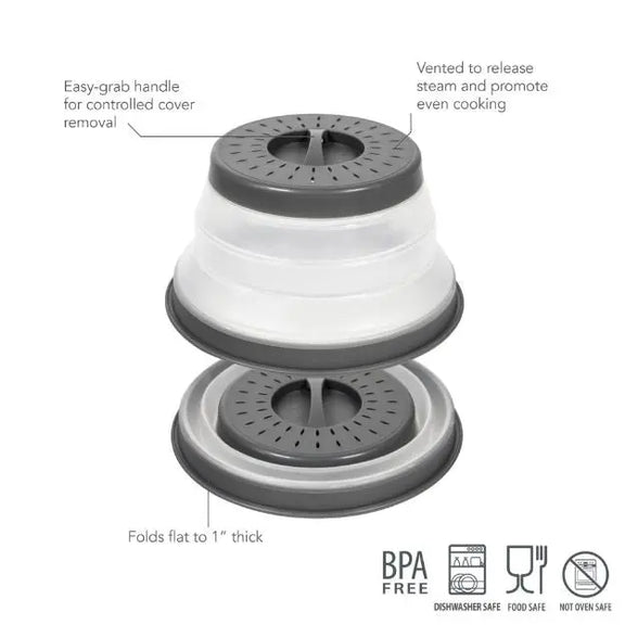 Small Collapsible Microwave Food Cover Tovolo