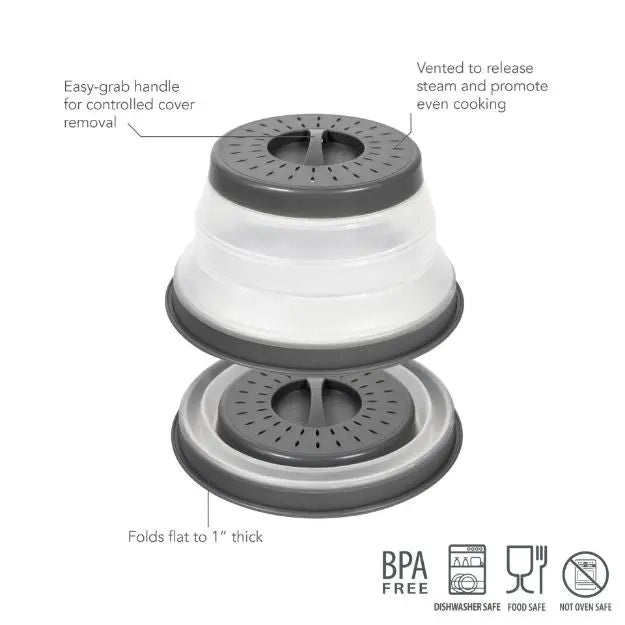 Small Collapsible Microwave Food Cover Tovolo