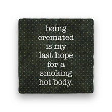 Smoking Hot Body - Marble Coaster, [product_price]- Greenhouse Home