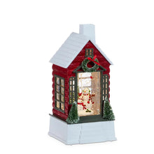 Snowman Lighted Water Cabin Raz Imports