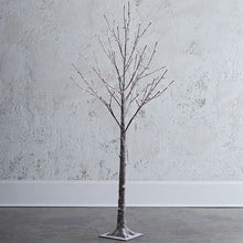 Lit Birch Tree - Brown - Greenhouse Home