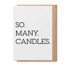 So Many Candles - Greeting Card Paisley & Parsley