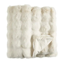 Soft Bubble Faux Fur Throw Saro Lifestyle