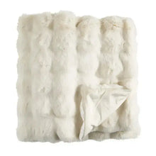 Soft Bubble Faux Fur Throw Saro Lifestyle