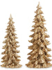 Soft Gold Holiday Trees Raz Imports