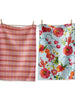 Spring Floral Dishtowel, 2 Styles TAG