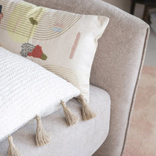 Square Cotton + Linen Blend Pillow, [product_price]- Greenhouse Home