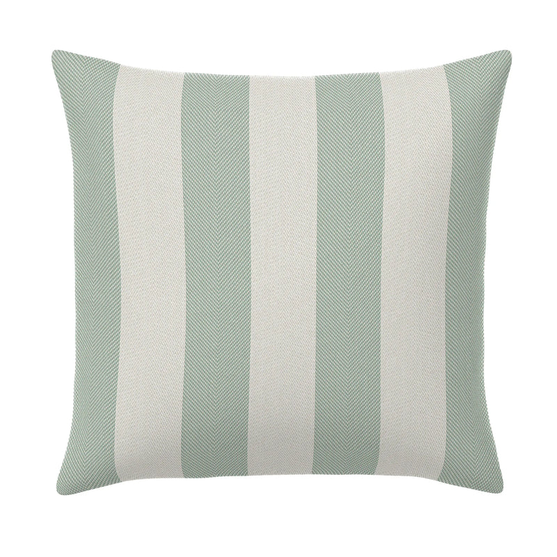 Square Outdoor Pillow, Herringbone Stripe Casual Cushion