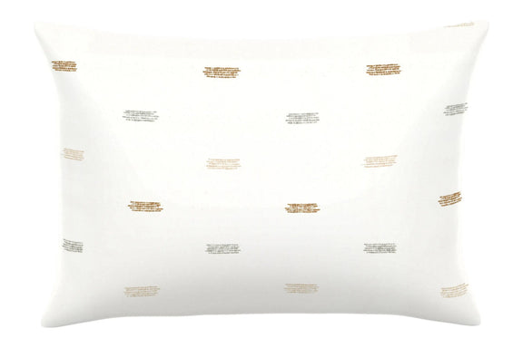 Square Outdoor Pillow, Pomona Snow Casual Cushion